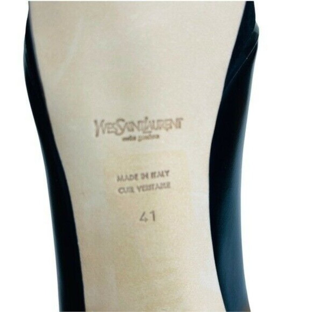 Rare Ysl Tribute Original Design Pair In Two-tone Design Women’s Size 10 - Picture 6 of 10